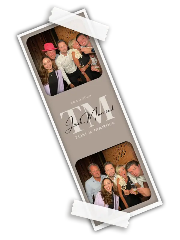 Photobooth Zeeland Feest Bruiloft