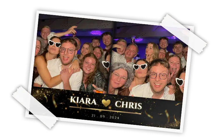 Trouwen Bruiloft Zeeland Photobooth